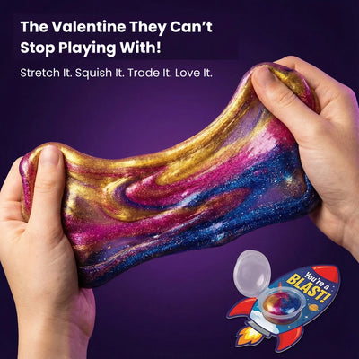 The Wysp Galaxy Slime Valentines Pack